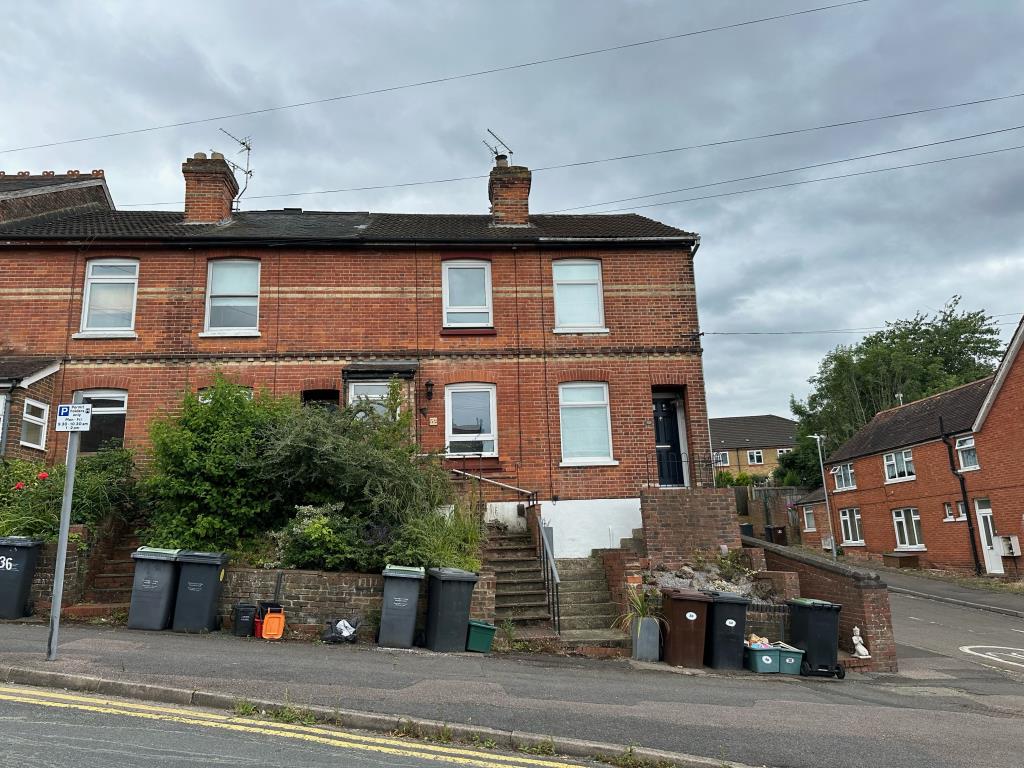 Lot: 1 - TWO-BEDROOM TERRACE HOUSE FOR INVESTMENT - Street View of outside